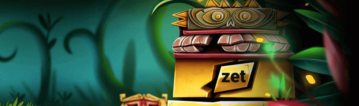 Interfaccia di Zet Casino che mostra giochi e funzionalità